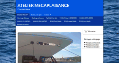 Desktop Screenshot of mecaplaisance.fr