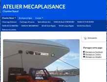 Tablet Screenshot of mecaplaisance.fr